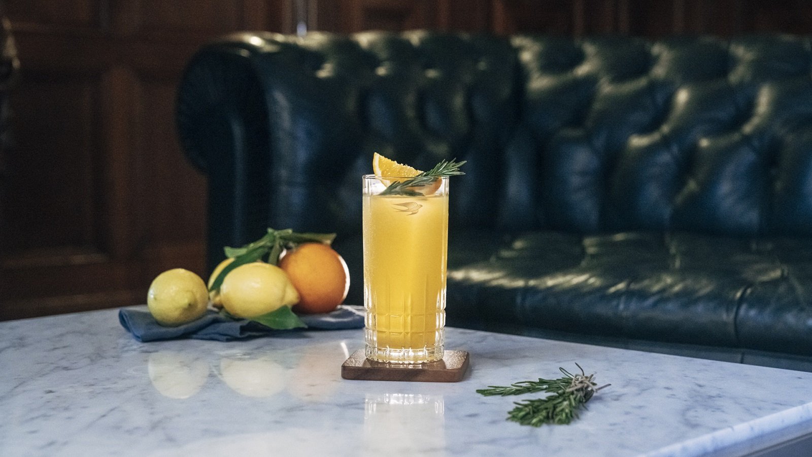 Simple Cognac And Orange Juice Cocktail