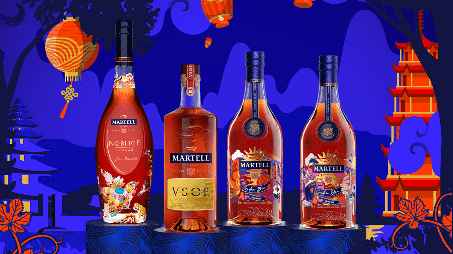 Maison Martell limited edition cognacs for CNY gifts